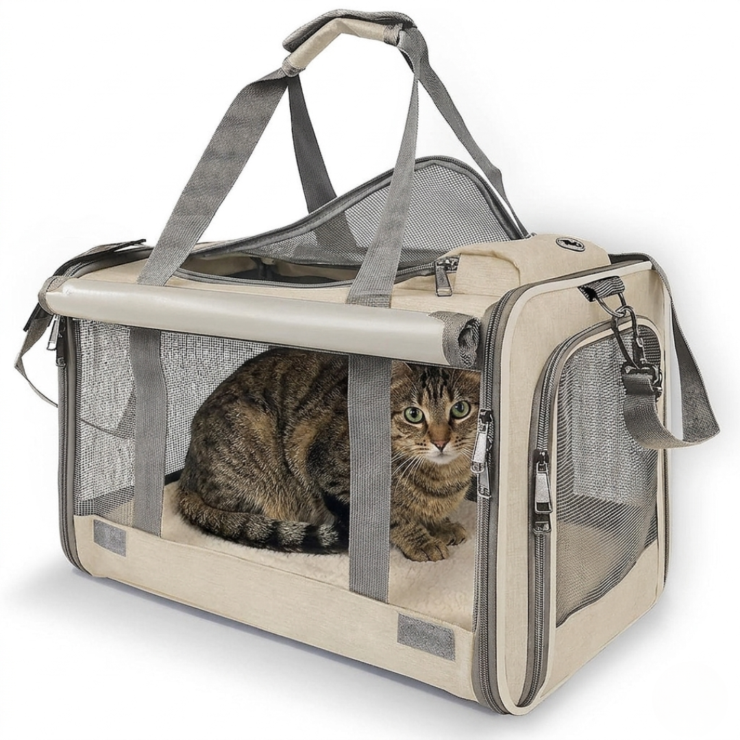 Camp Basel | Mewport Weiches Trägersystem für mittelgroße und große Katzen