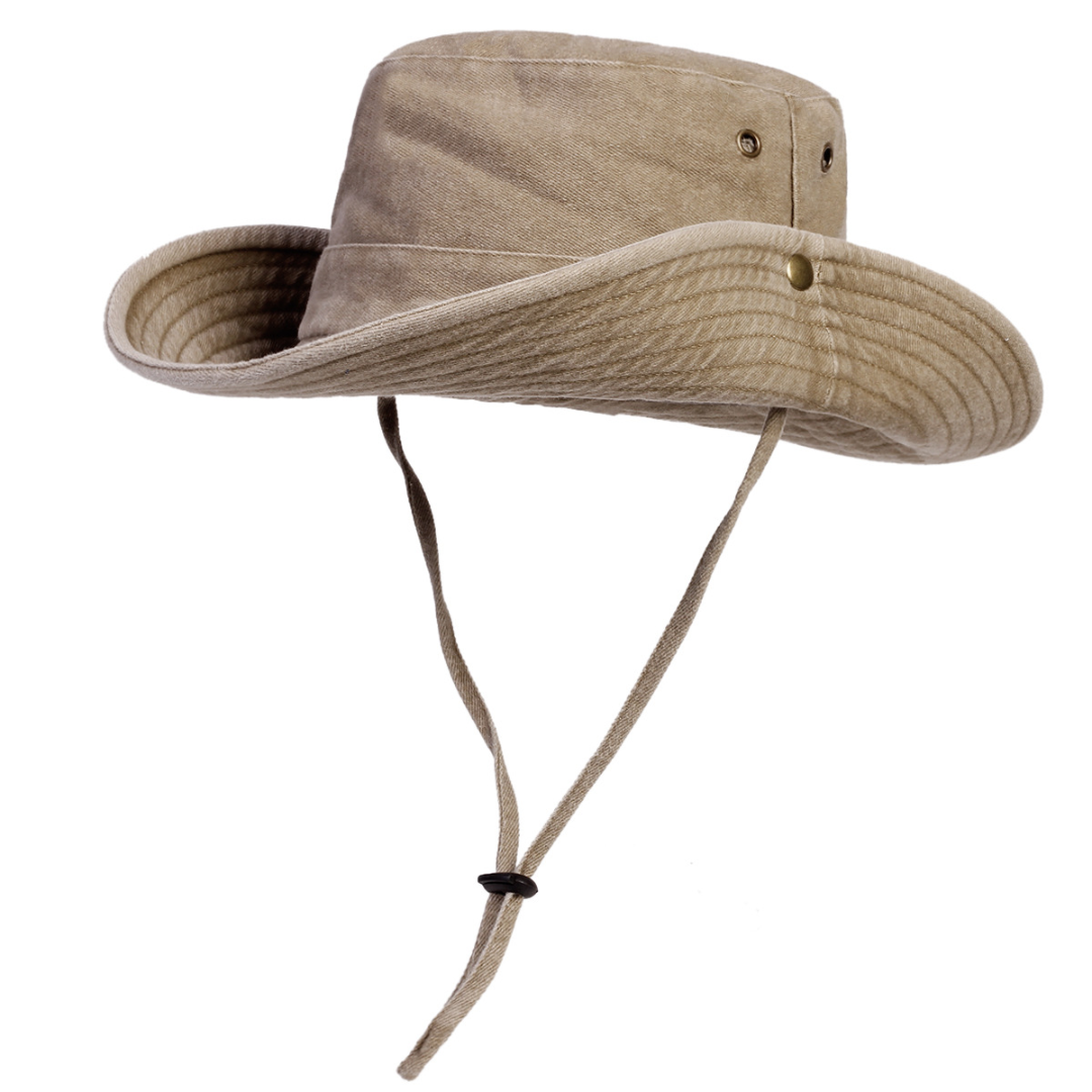 Nordspur | Brimlow Unisex Flachkrone Einfarbiger Hut