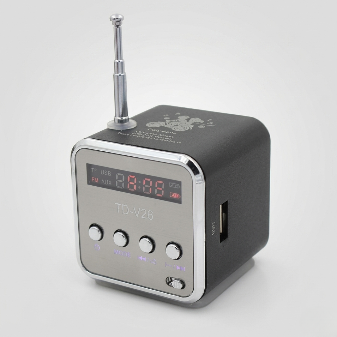 Nordspur | SoniqueCube Tragbarer wiederaufladbarer Mini-Lautsprecher