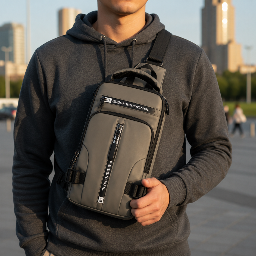Taschen Schulterrucksack Wasserabweisend mit Anti-Diebstahl & USB – UrbanSecure Bag