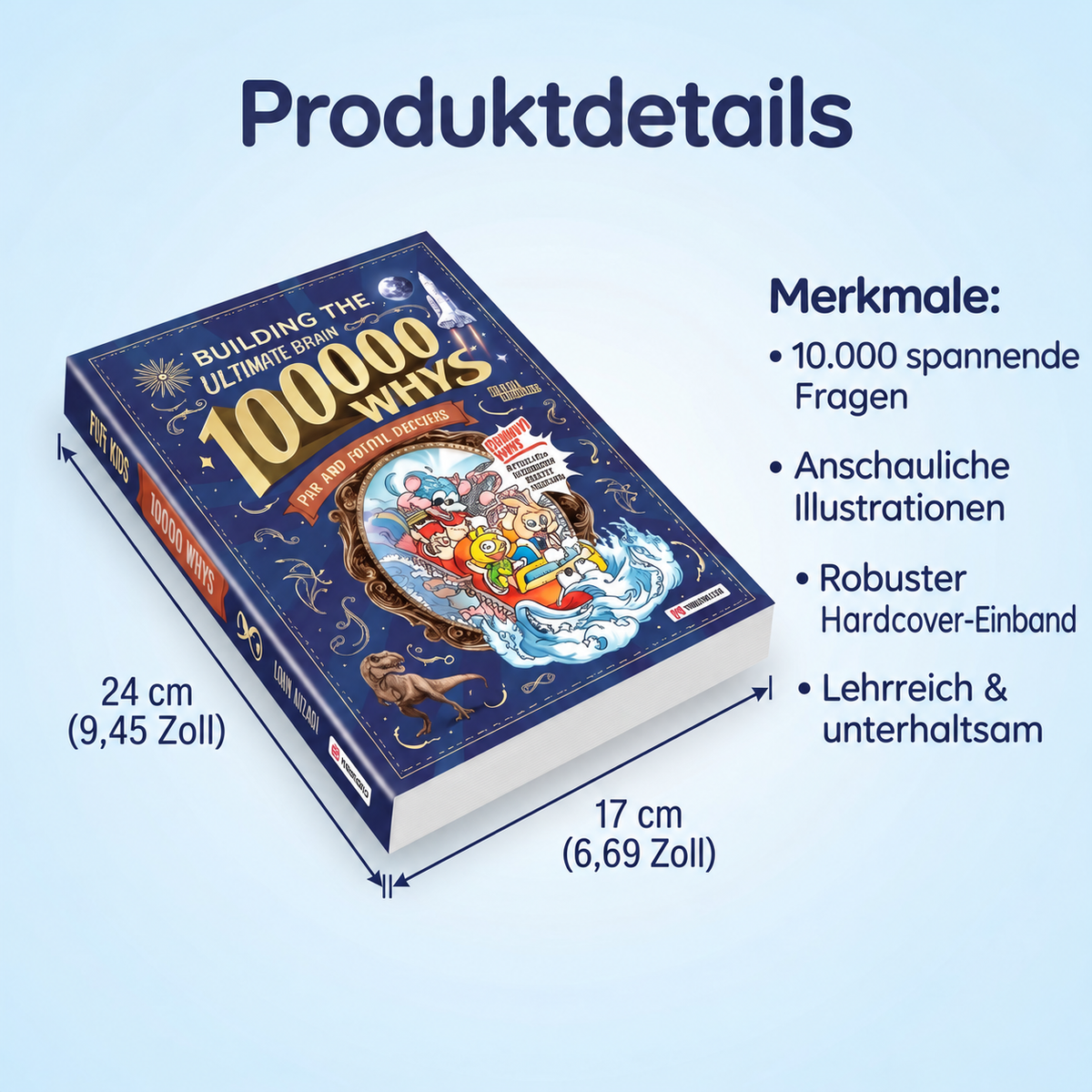 Nordspur | 100.000 Warums Kinder-Wissenschaftsbuch