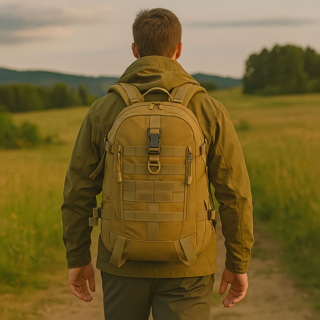 Robuster 40L Outdoor-Rucksack für Wandern und Reisen
