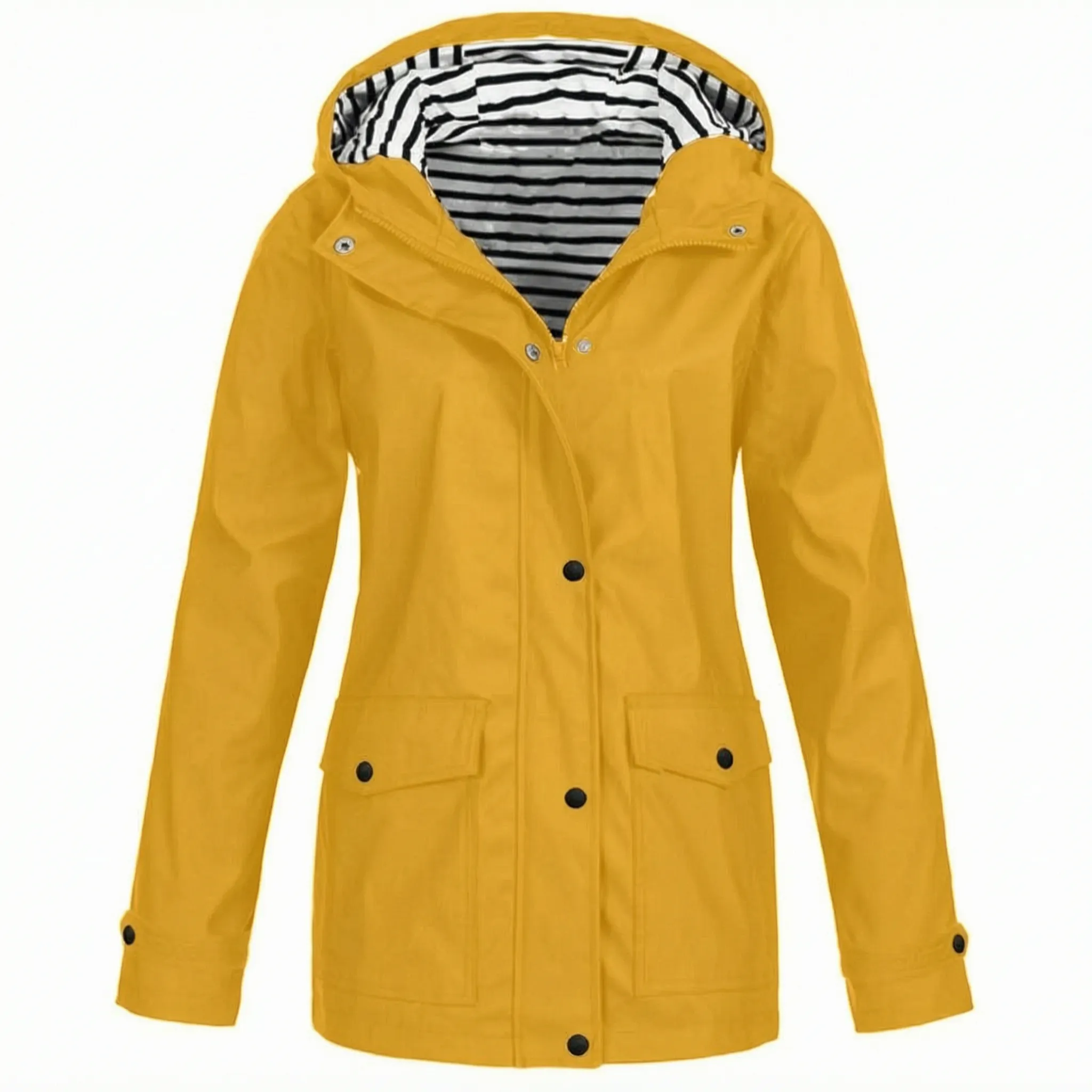 Nordspur | Aerojack Legere Kapuzenjacke Mit Streifenmuster