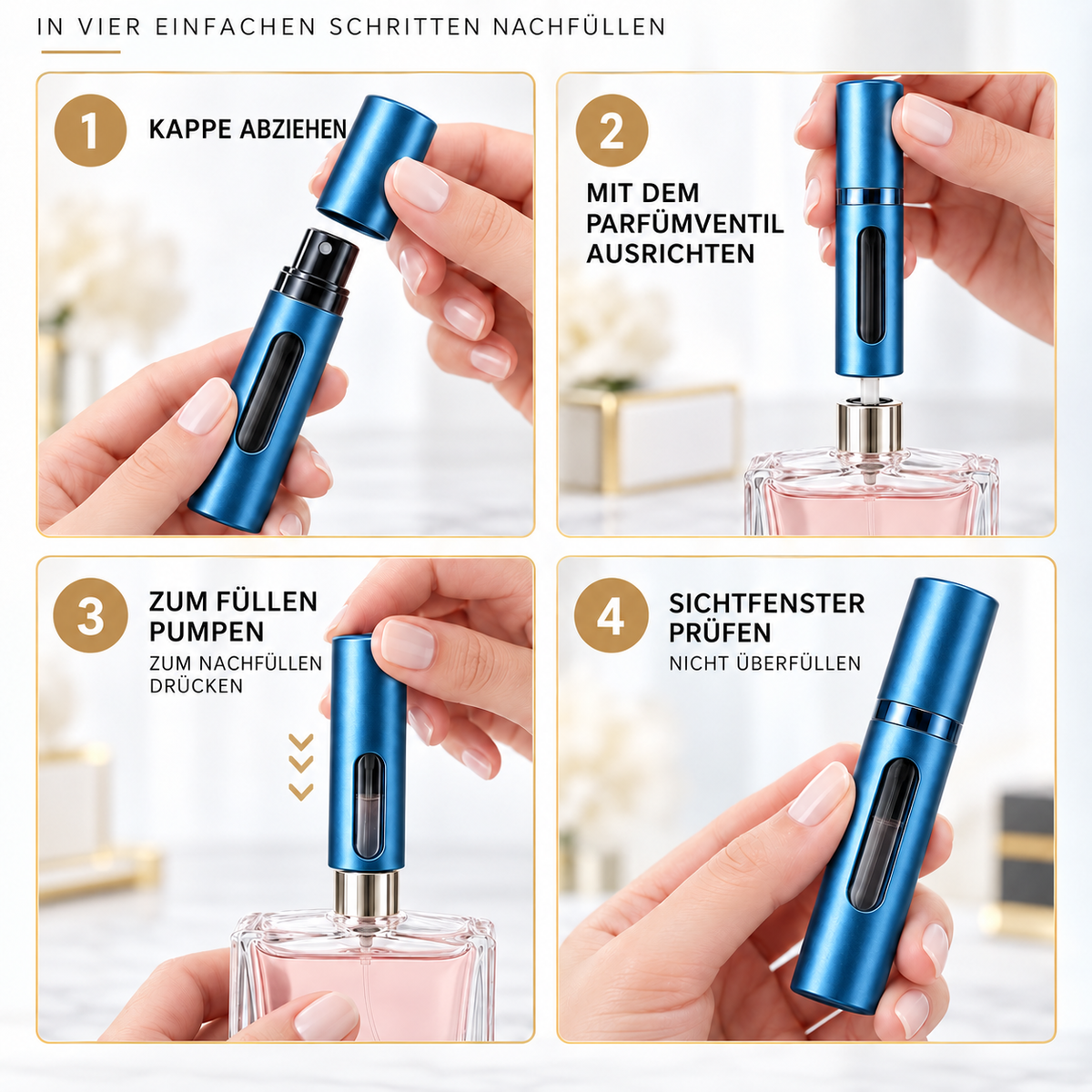 Nordspur | Aerospry Tragbarer Glas-Sprühzerstäuber