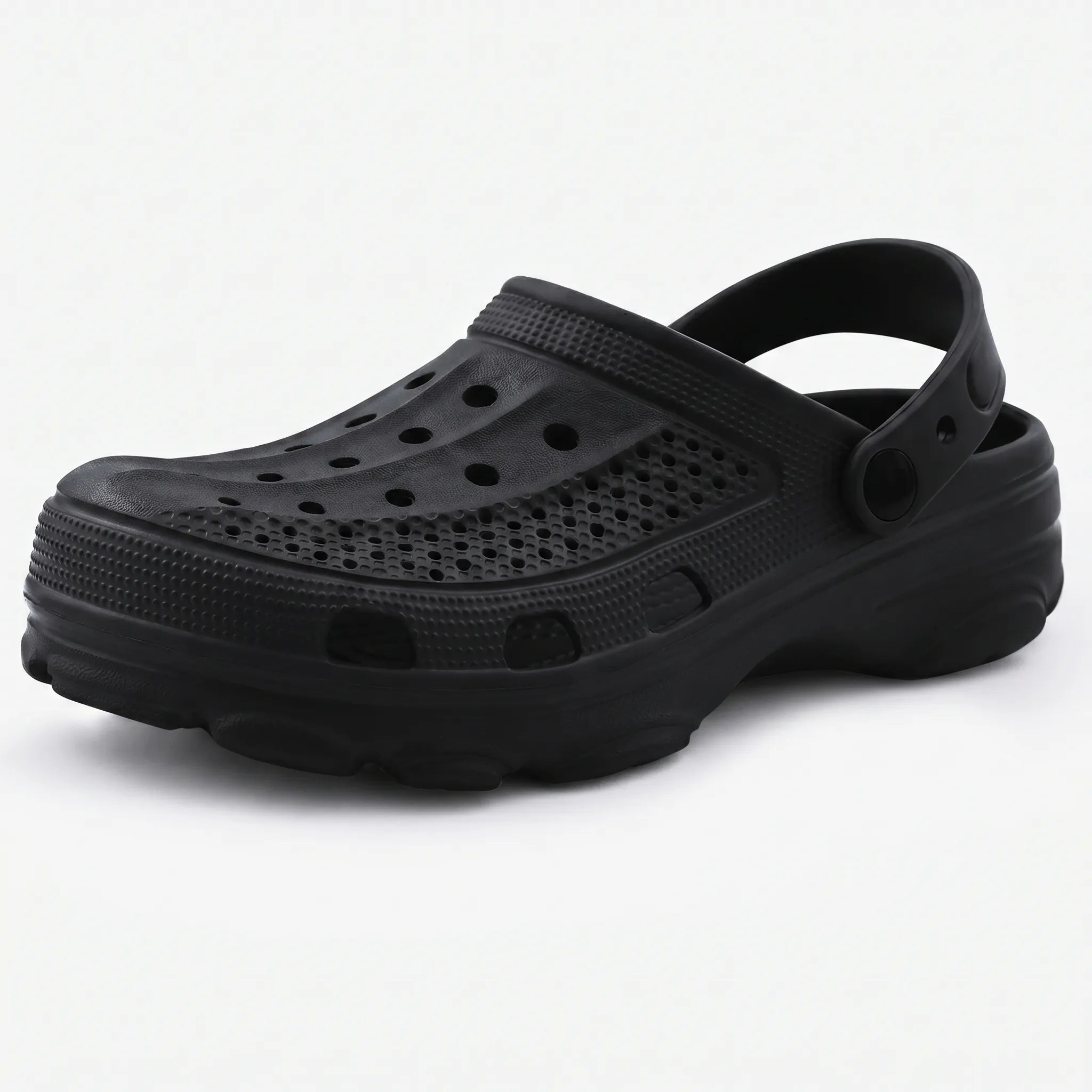 Gartenklotschen Herren atmungsaktiv wasserfest perforiert Slip-On