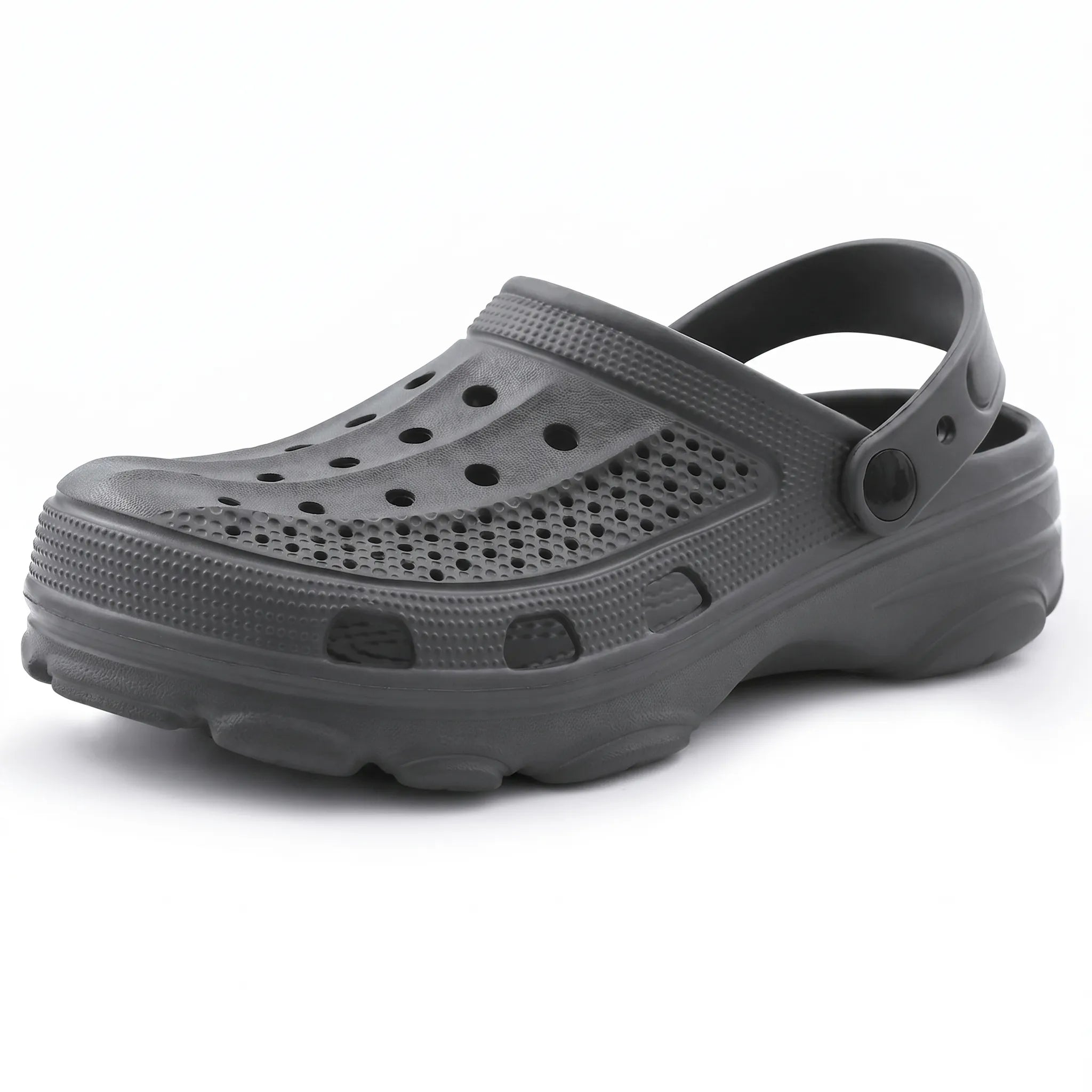 Gartenklotschen Herren atmungsaktiv wasserfest perforiert Slip-On