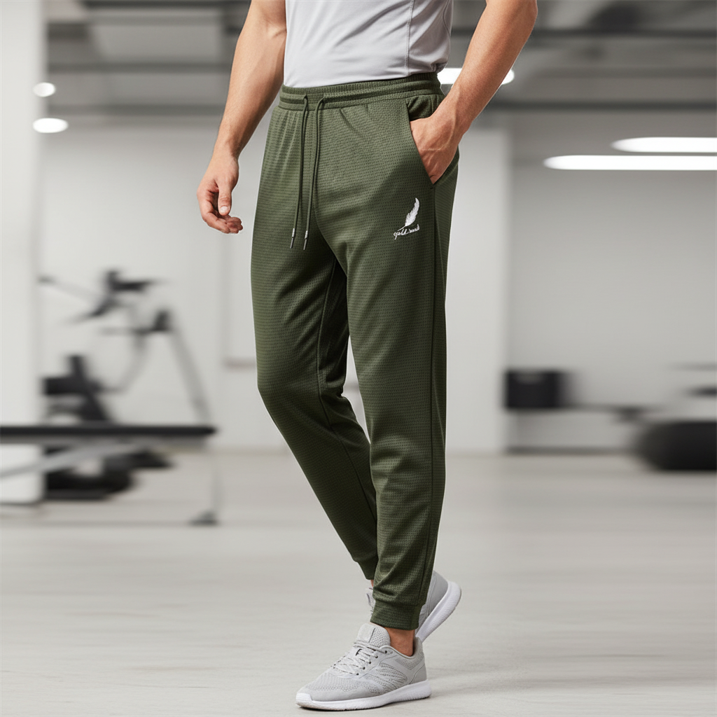 Sportleggings Knöchellänge atmungsaktiv schnelltrocknend mit Taschen