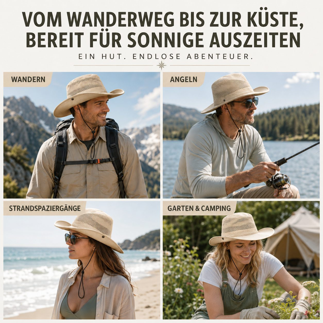 Nordspur | Aerovent Breitrandiger Mesh-Hut