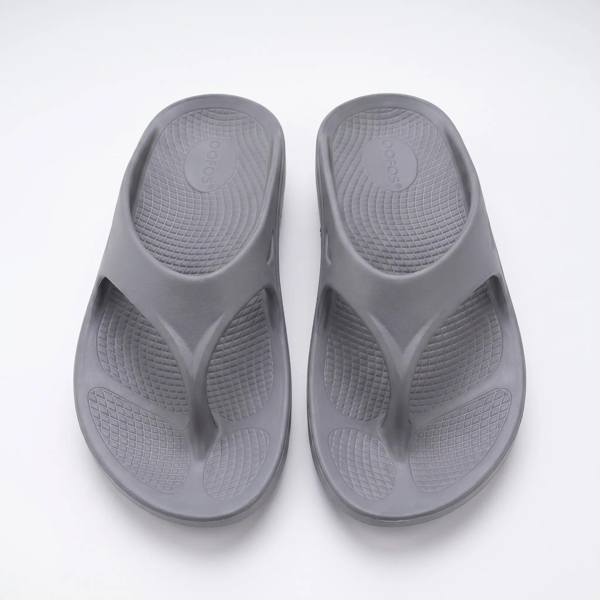Dickgepolsterte Slip-On-Sandalen mit offener Zehe und stoßdämpfender Sohle