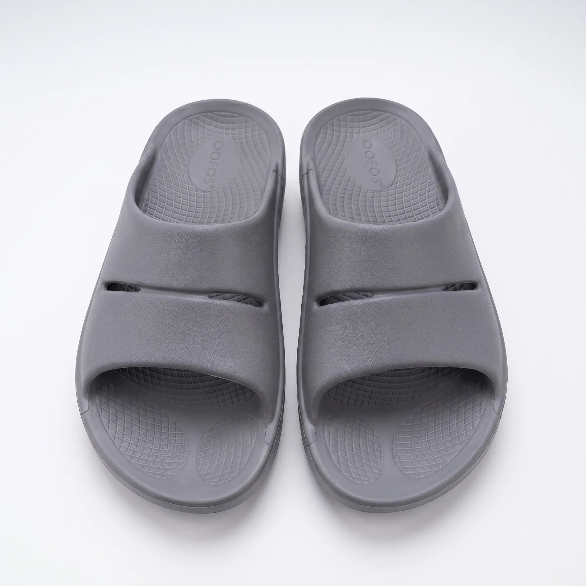 Dickgepolsterte Slip-On-Sandalen mit offener Zehe und stoßdämpfender Sohle