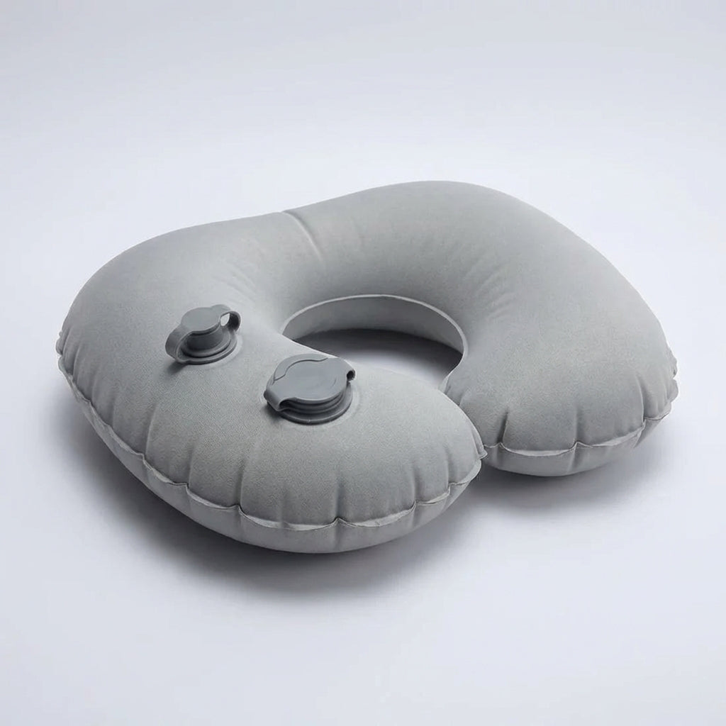 Aufblasbares Reise-Nackenkissen mit faltbarem Design ergonomisch