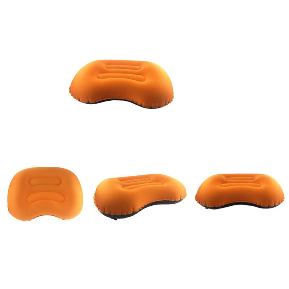 Aufblasbares Reise-Nackenkissen mit faltbarem Design ergonomisch