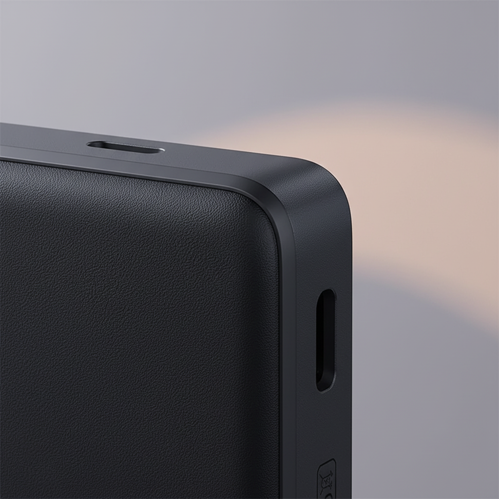 Magnetische Powerbank 10000 mAh mit 45W Schnellladen und klappbarem Ständer