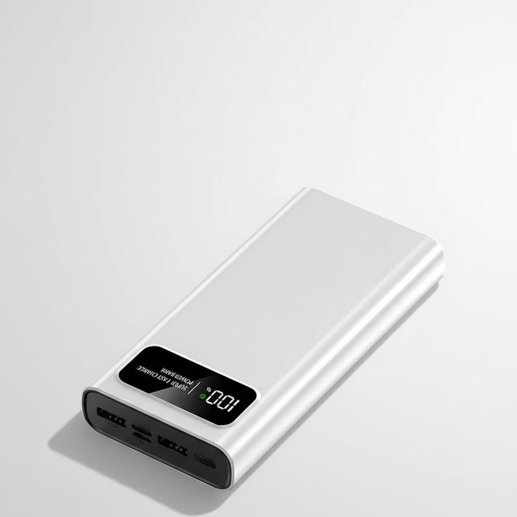 Hochleistungs-Powerbank 20000mAh mit schnellladeausgang und digitalem display