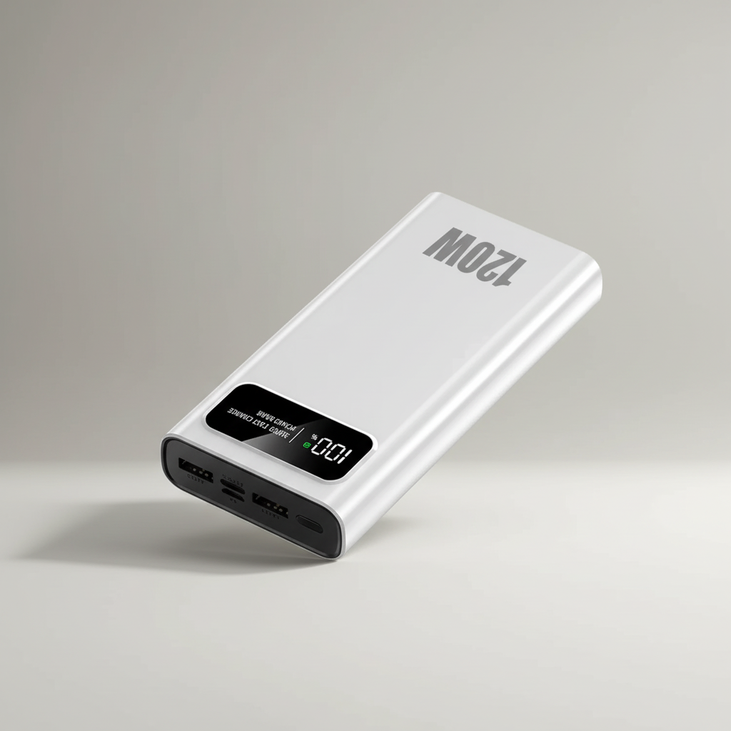 Hochleistungs-Powerbank 20000mAh mit schnellladeausgang und digitalem display