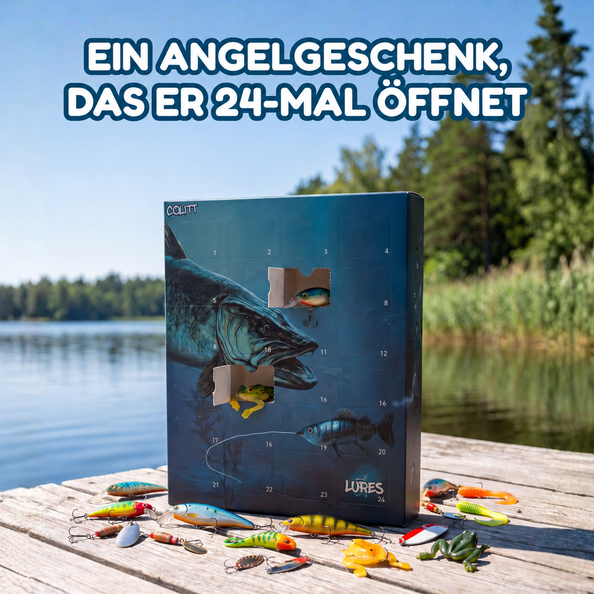 Nordspur | Angelzubehör Adventskalender