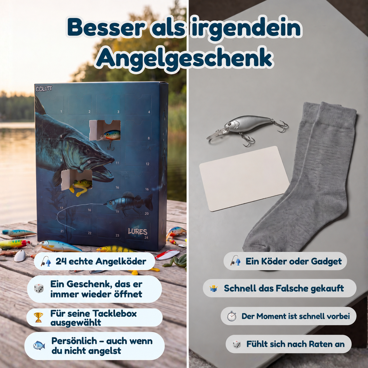 Nordspur | Angelzubehör Adventskalender
