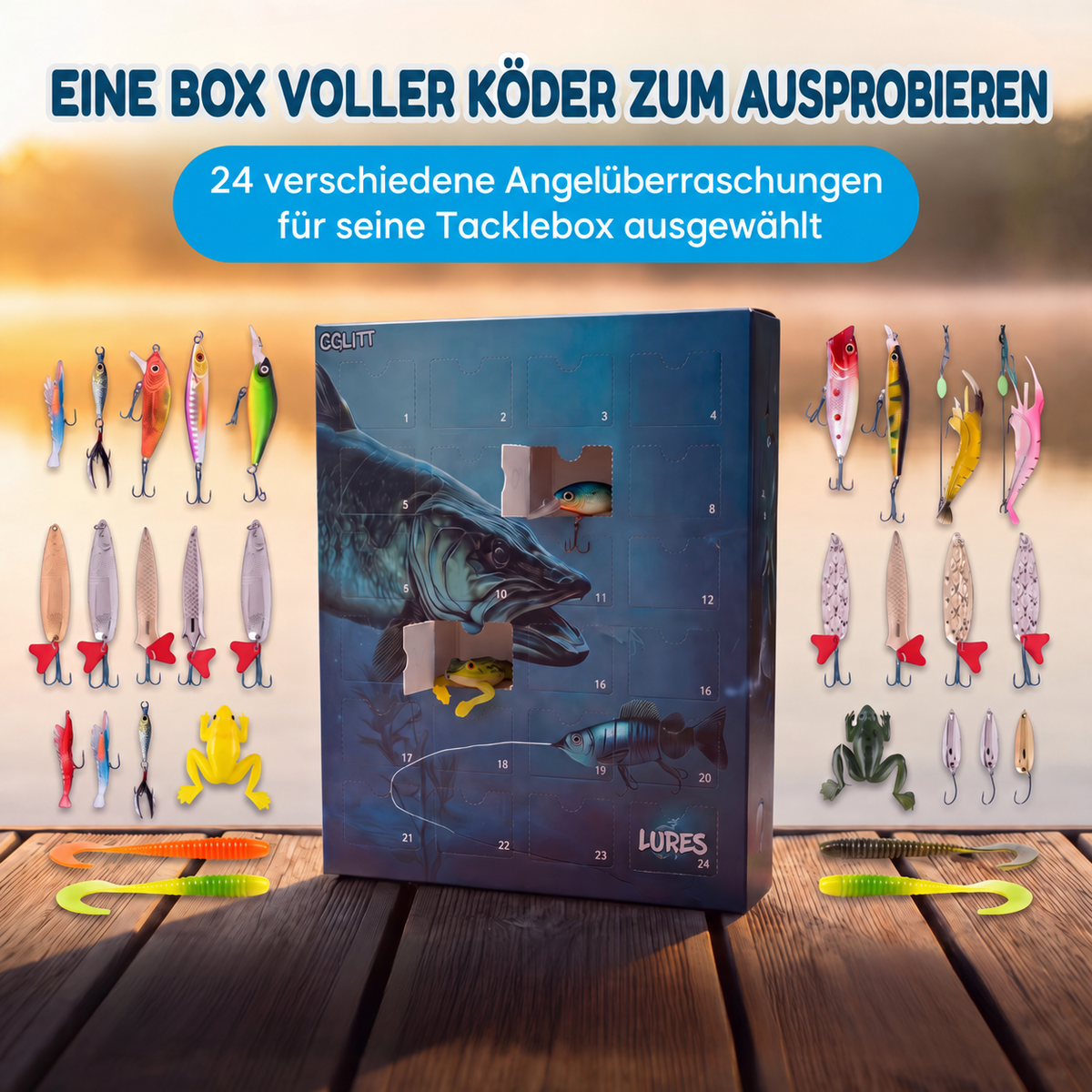 Nordspur | Angelzubehör Adventskalender