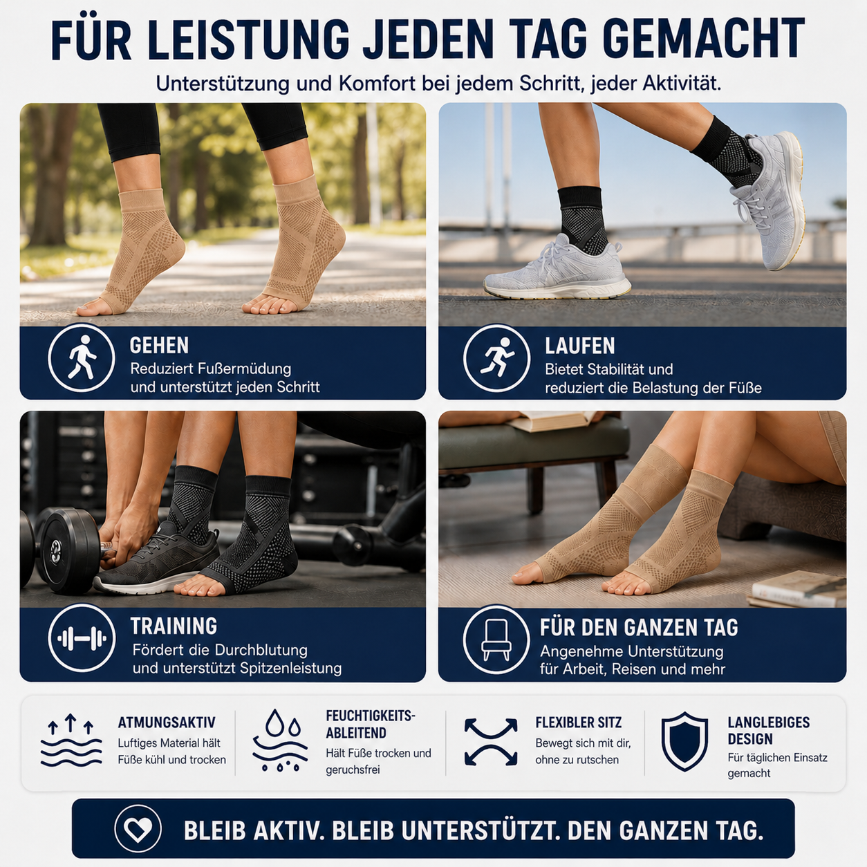 Nordspur | AnkriFit Knöchel-Kompressionsbandage