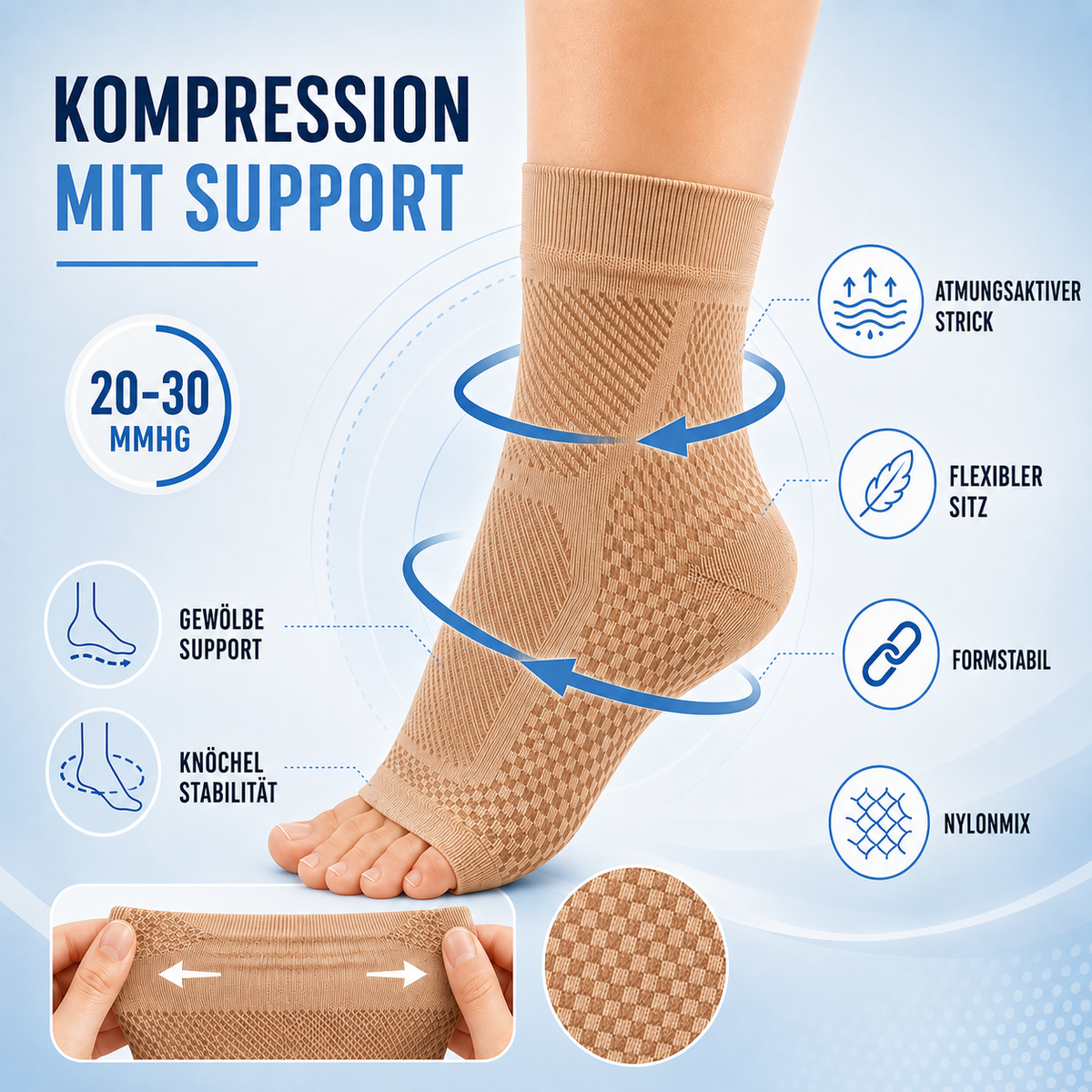 Nordspur | AnkriFit Knöchel-Kompressionsbandage