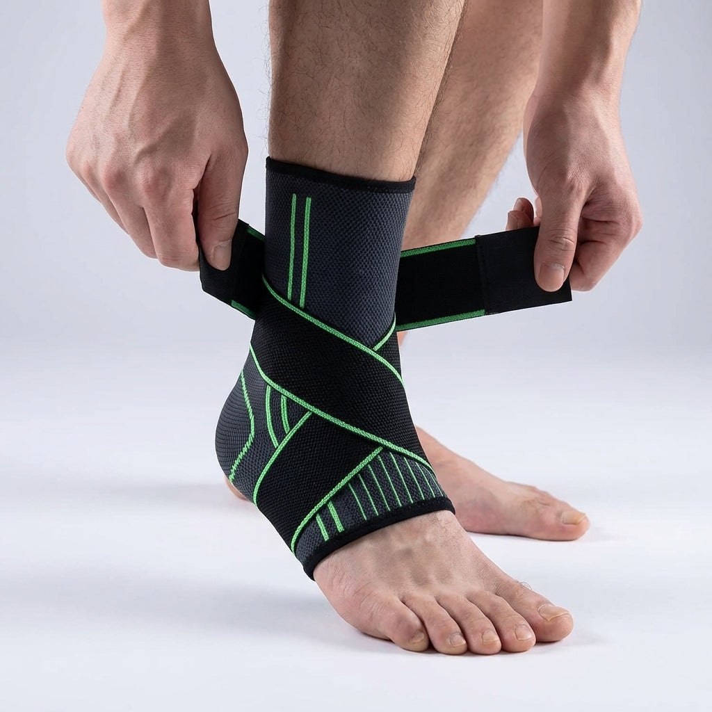Verstellbare Knöchelbandage Kompressionsstütze Sport Genesung