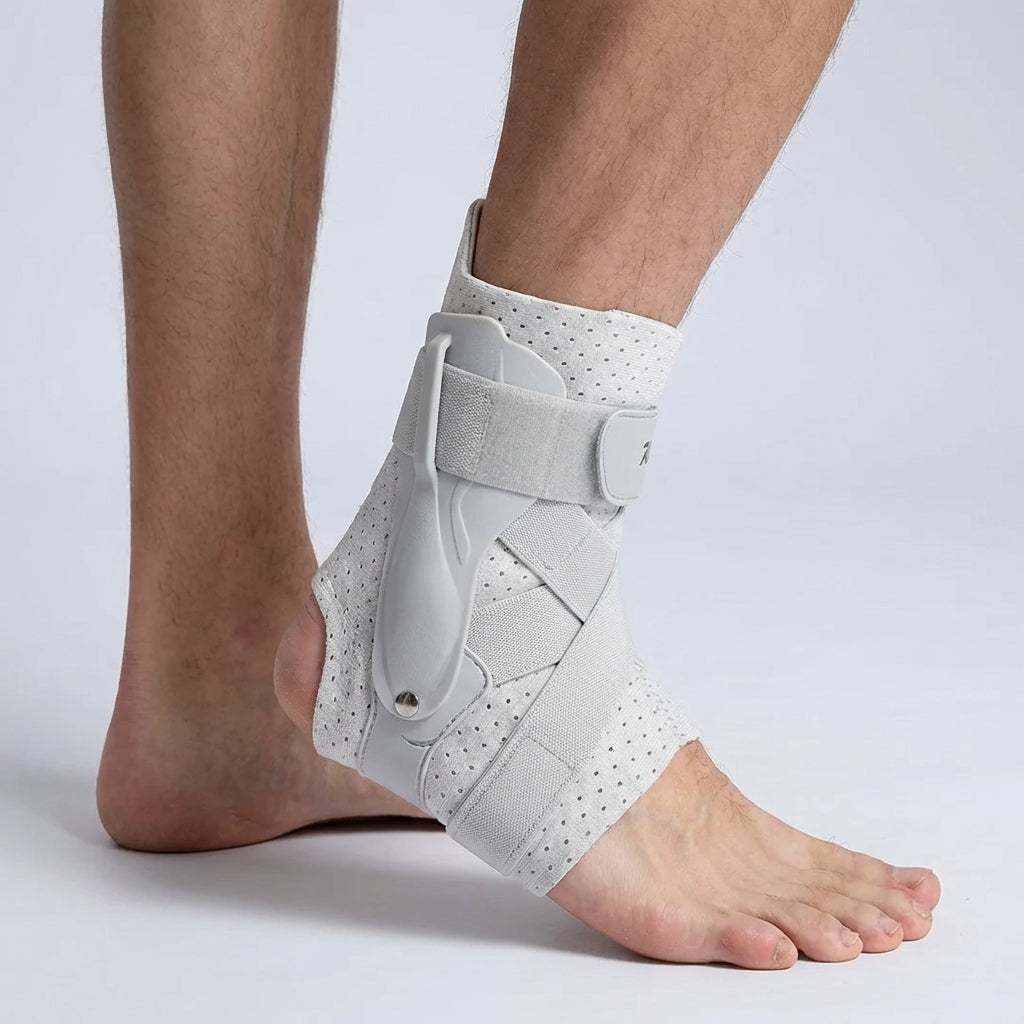 Verstellbare Knöchelbandage für Sport und aktive Genesung