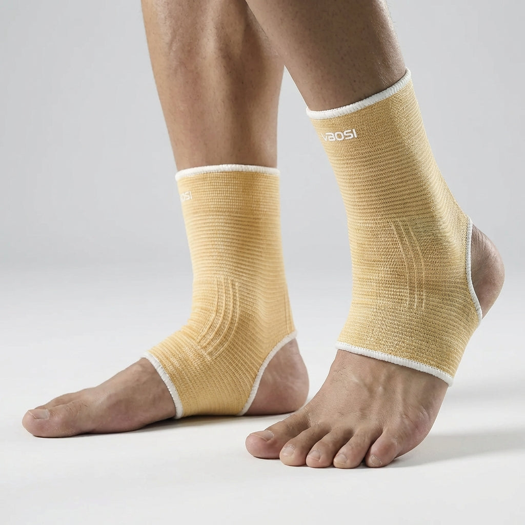 Atmungsaktive Knöchelbandage für Sport und Alltag, leichte Kompression für Stabilität
