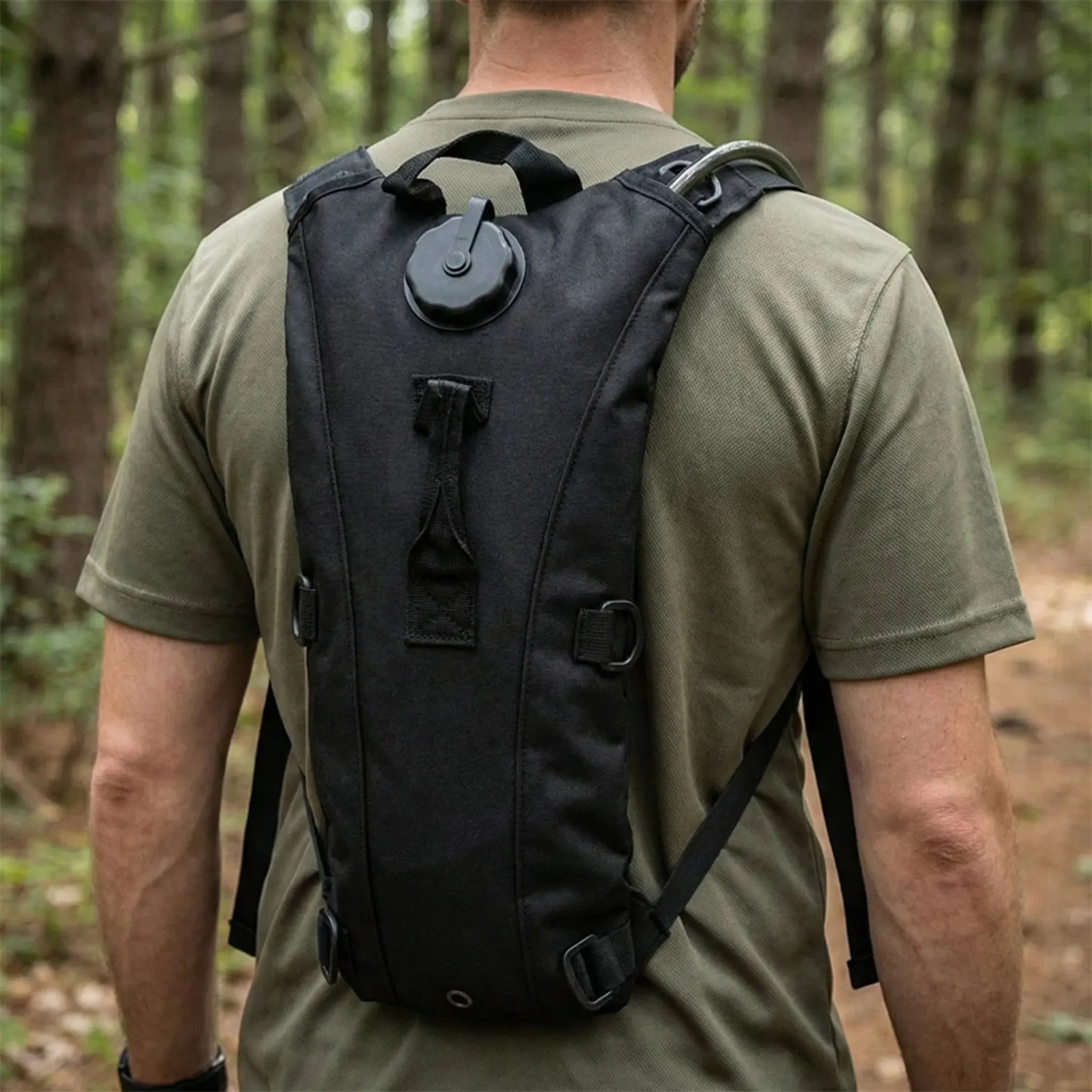 Wasserdichter Hydrations-Rucksack mit 3-Liter-Trinkblase und Schulterschlauch