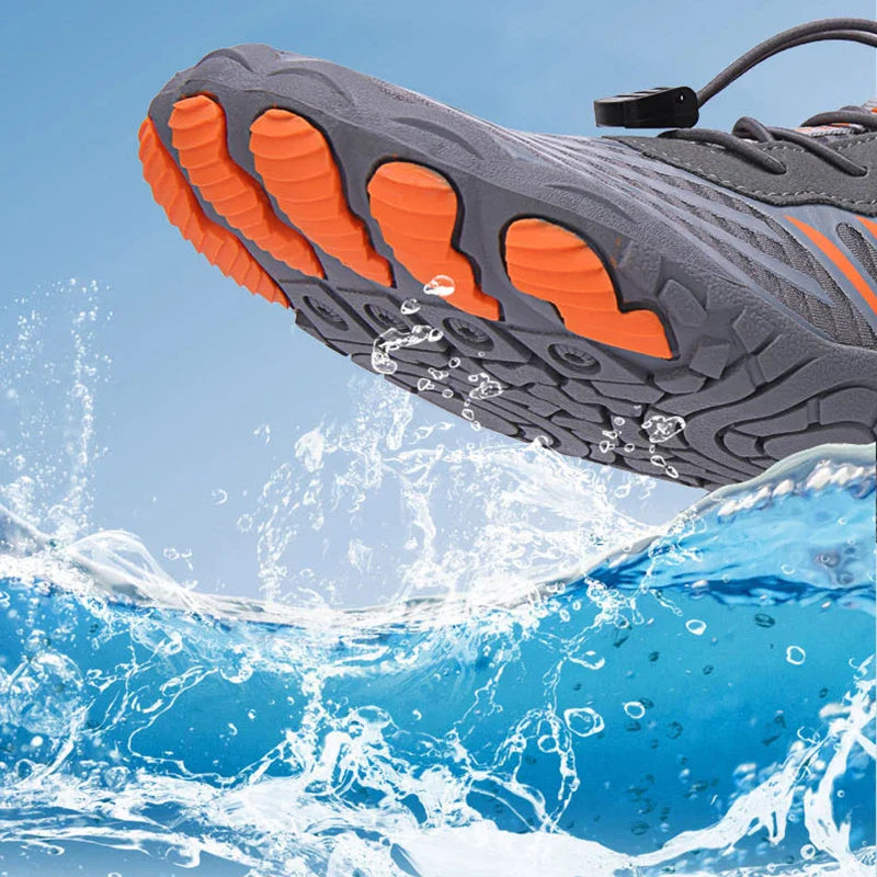 Wassersportschuhe Barfuß schnelltrocknend für Wandern und Radfahren