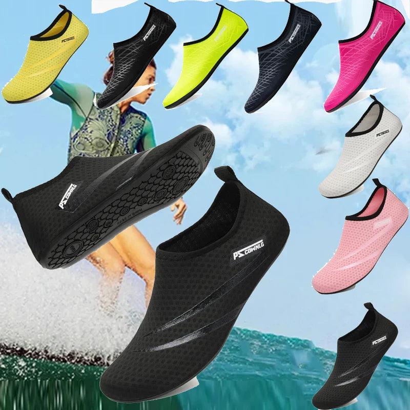 Wasserschuhe Slip-On rutschfest schnelltrocknend Barfuß Unisex
