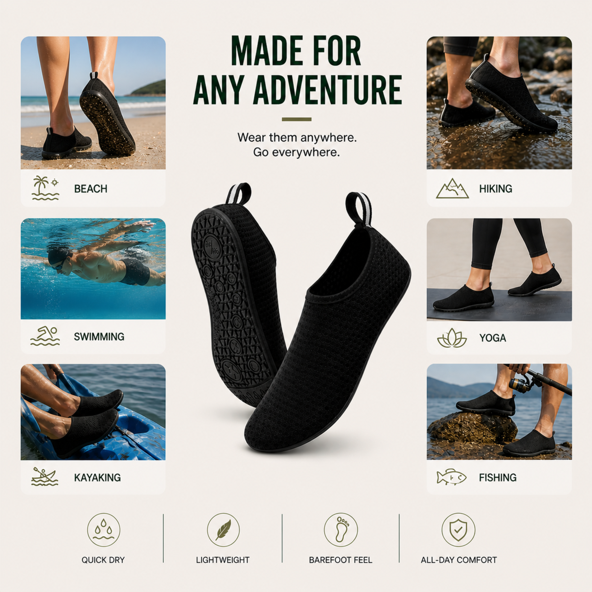 Nordspur | Aquglide Barfuß-Wasserschuh