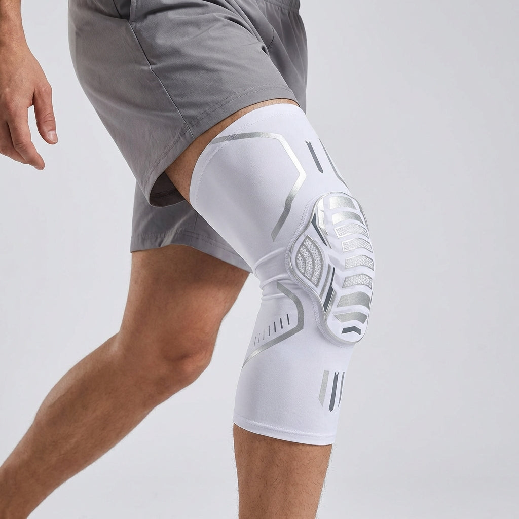 Kompressions-Kniebandage mit Polster für Sport und Alltag