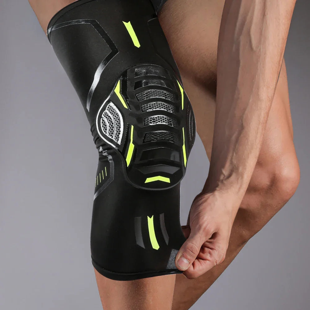 Kompressions-Kniebandage mit Polster für Sport und Alltag