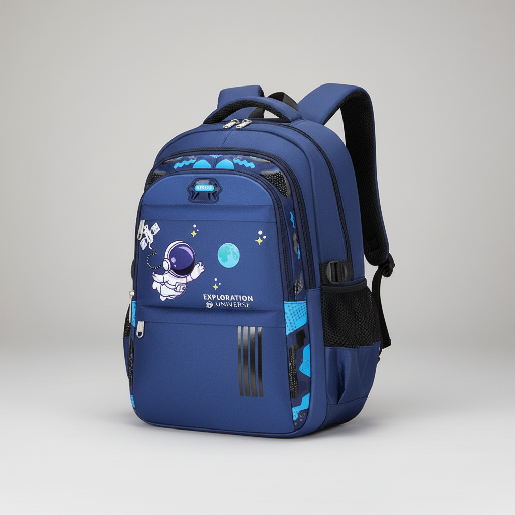 Schulrucksack Kinder wasserdicht mit gepolstertem Rücken und Schultergurten