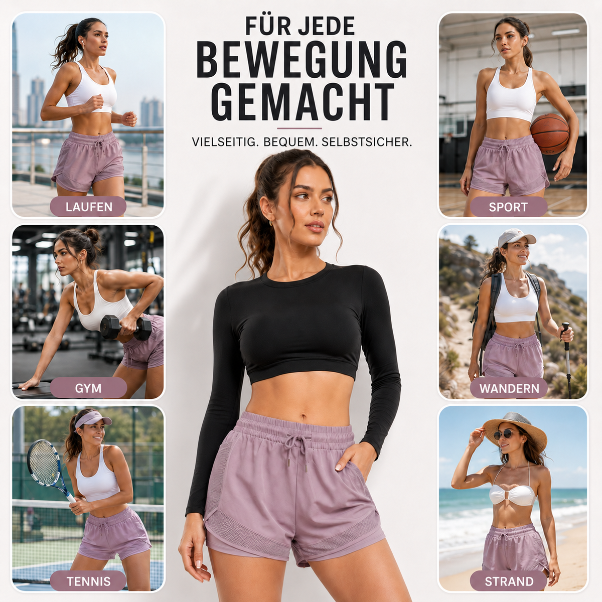 Nordspur | Athlenza Two-Layer Workout Shorts