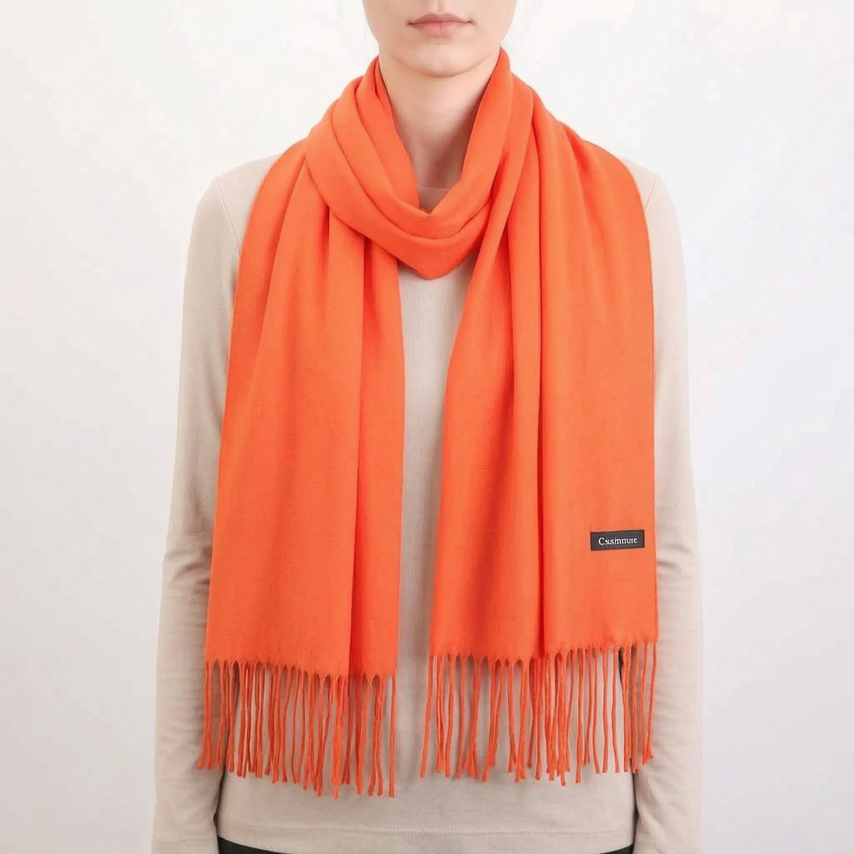 Nordspur | AuraWrap Eleganter Damenschal Mit Quasten