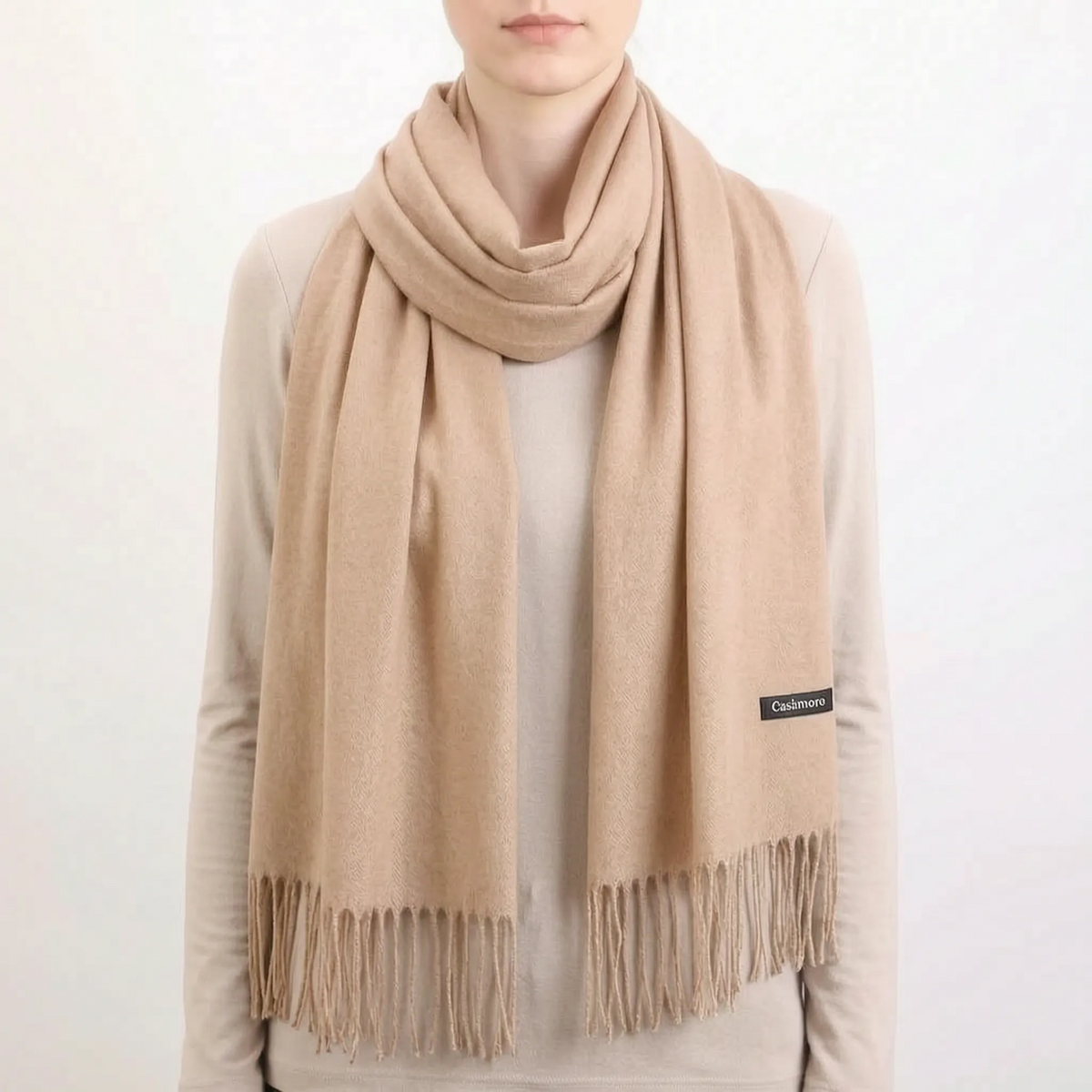 Nordspur | AuraWrap Eleganter Damenschal Mit Quasten