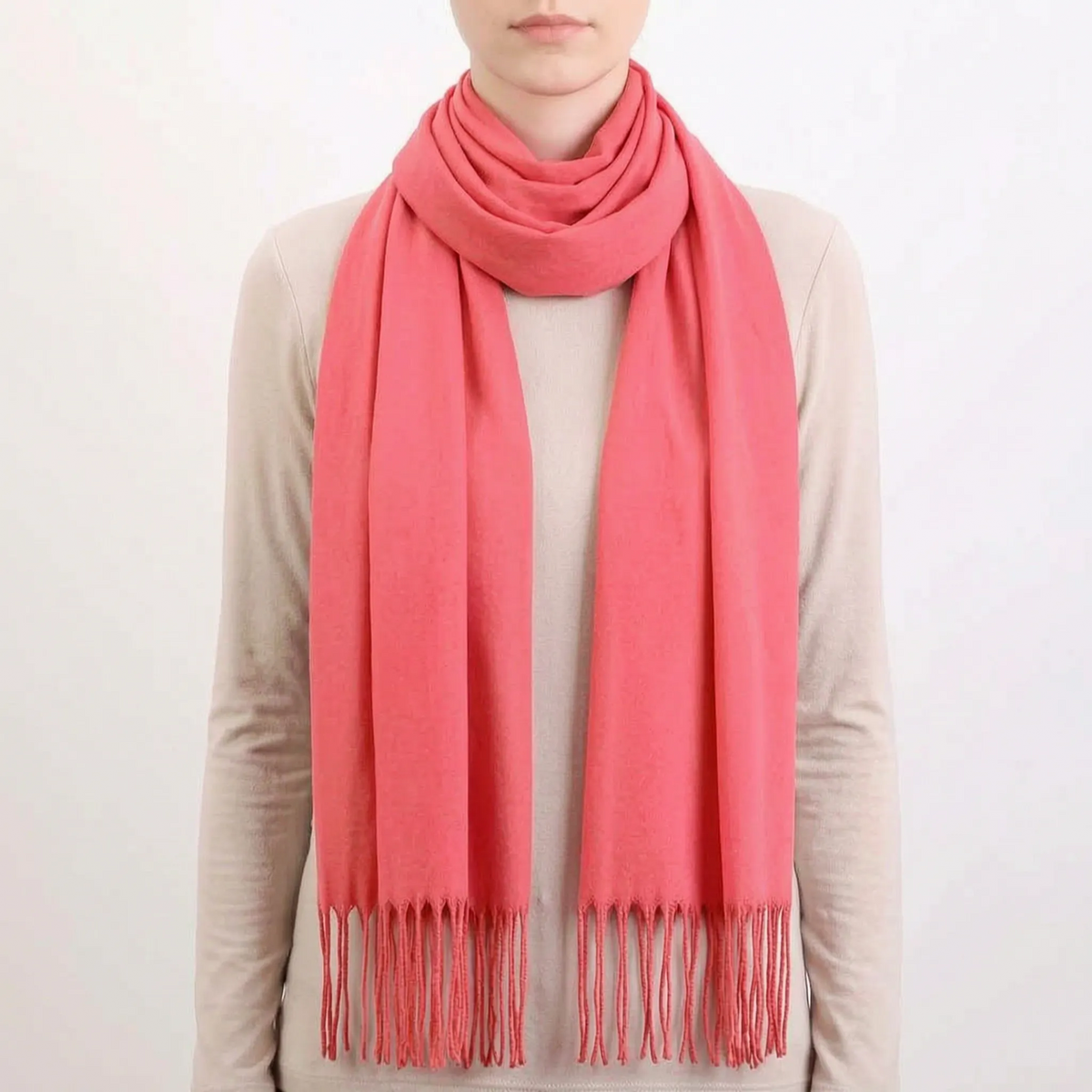 Nordspur | AuraWrap Eleganter Damenschal Mit Quasten