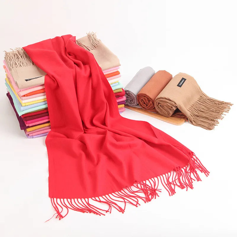 Nordspur | AuraWrap Eleganter Damenschal Mit Quasten