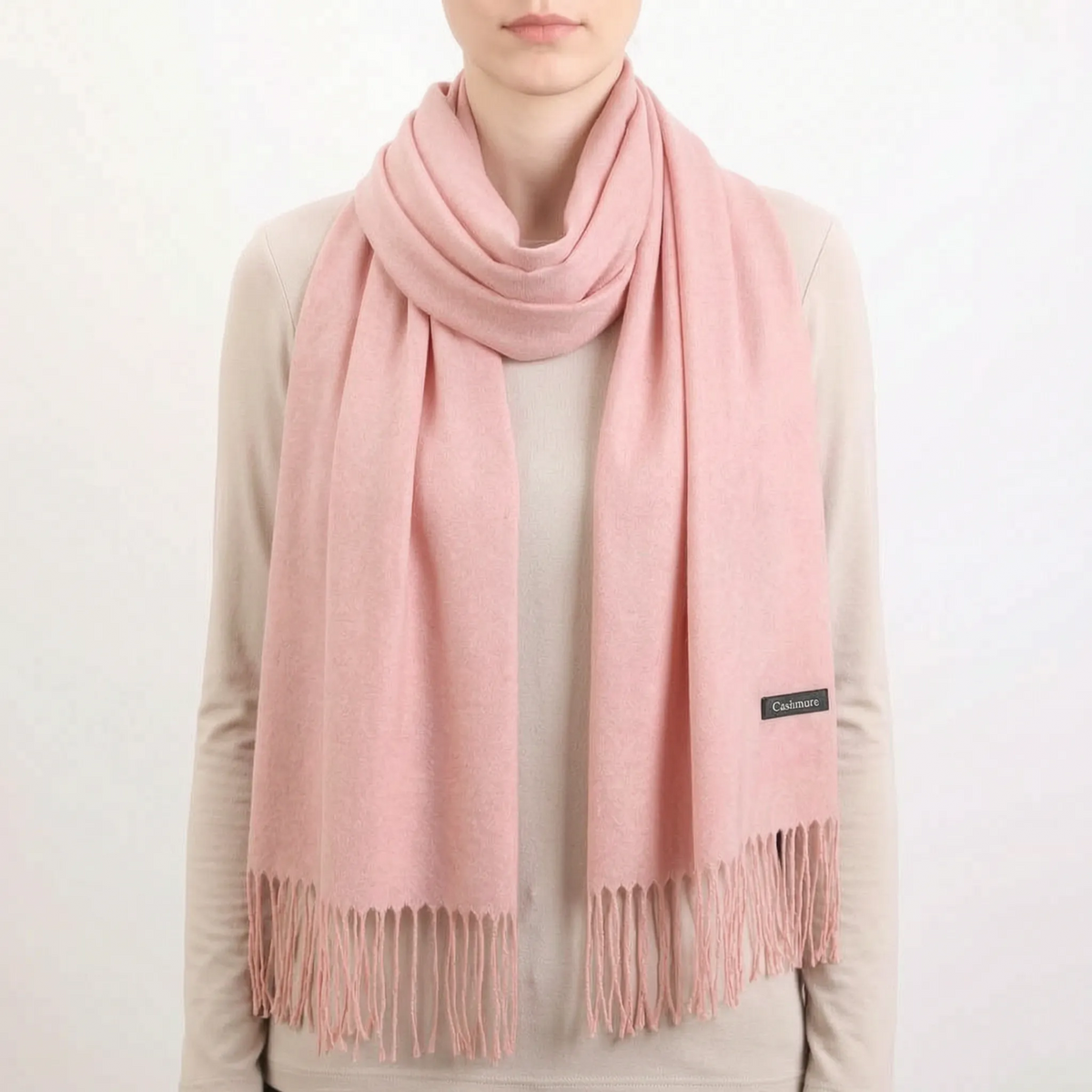 Nordspur | AuraWrap Eleganter Damenschal Mit Quasten