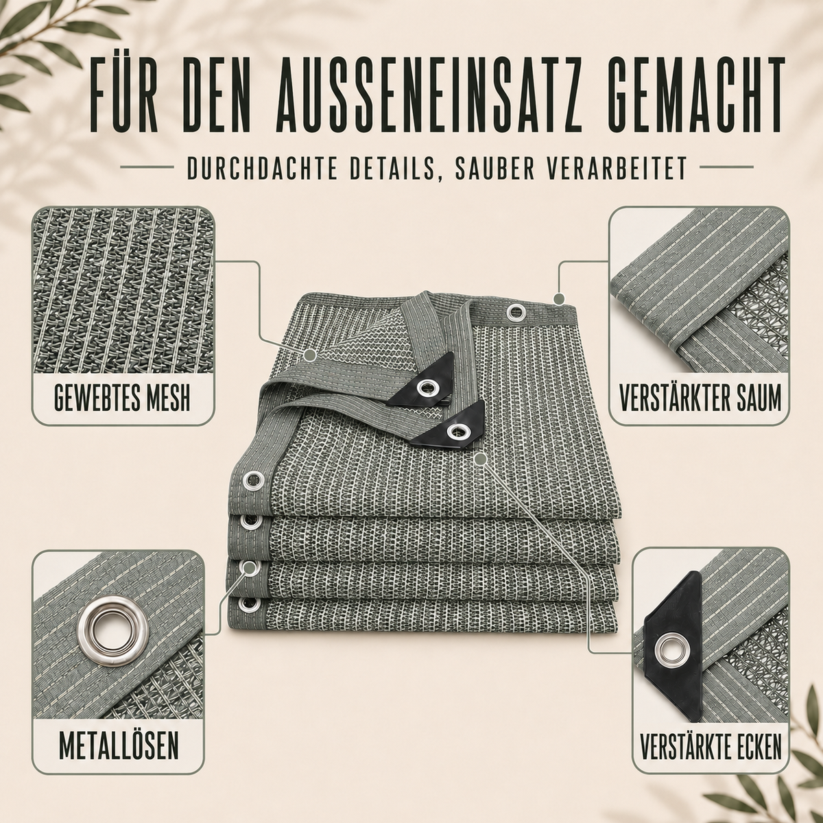 Nordspur | Aurevo Ausziehbares Seitliches Sonnenschutzpanel
