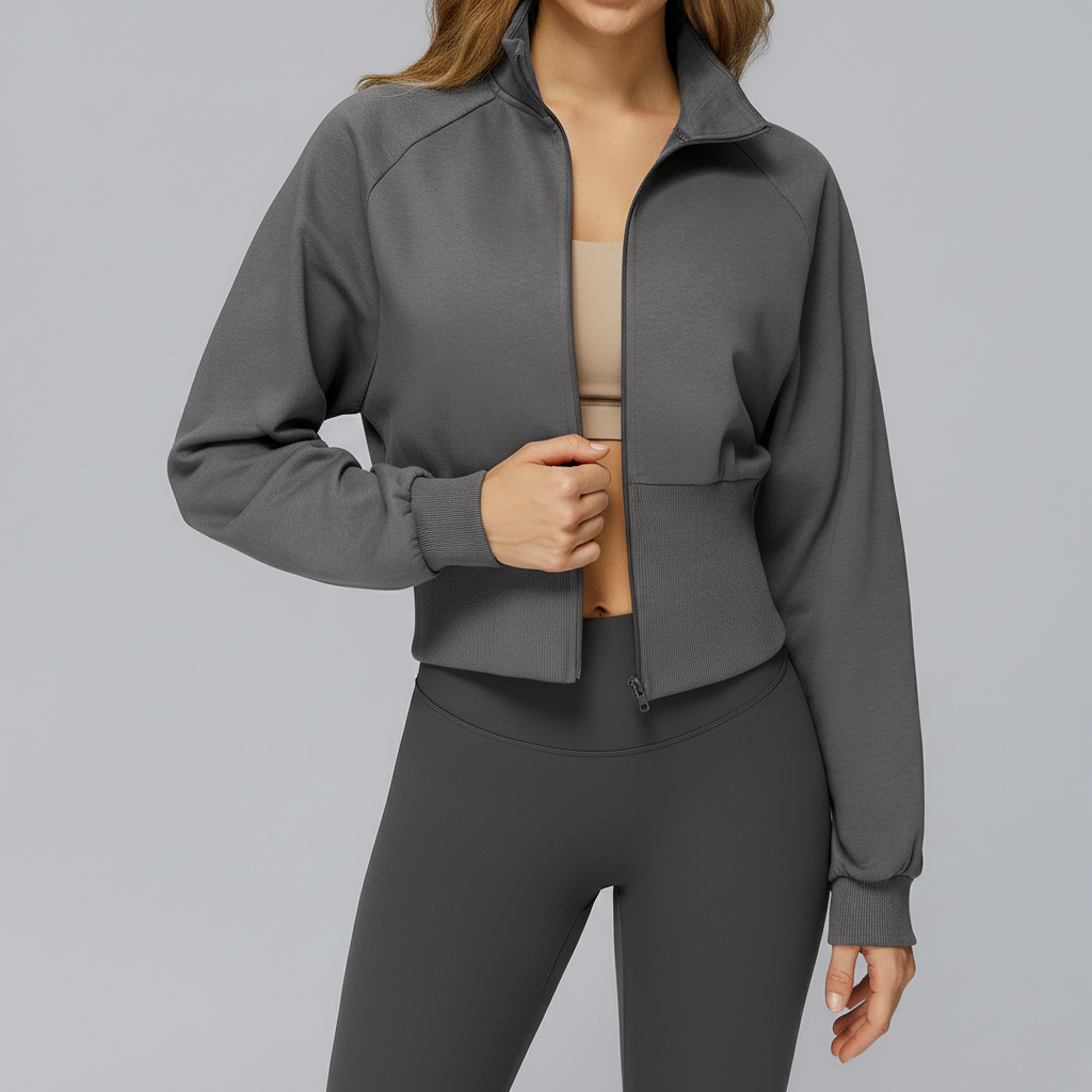 Nordspur | Averelle Long Sleeve Standing Collar Jacket