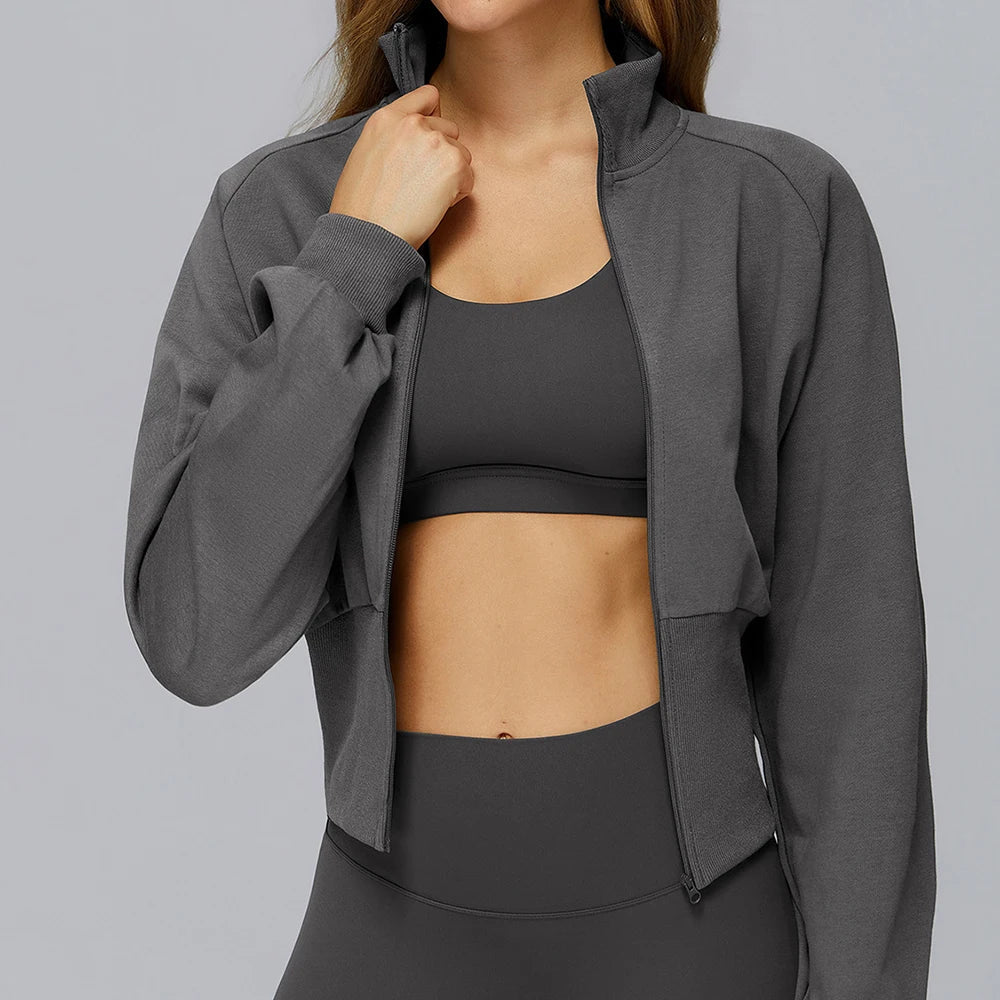 Nordspur | Averelle Long Sleeve Standing Collar Jacket