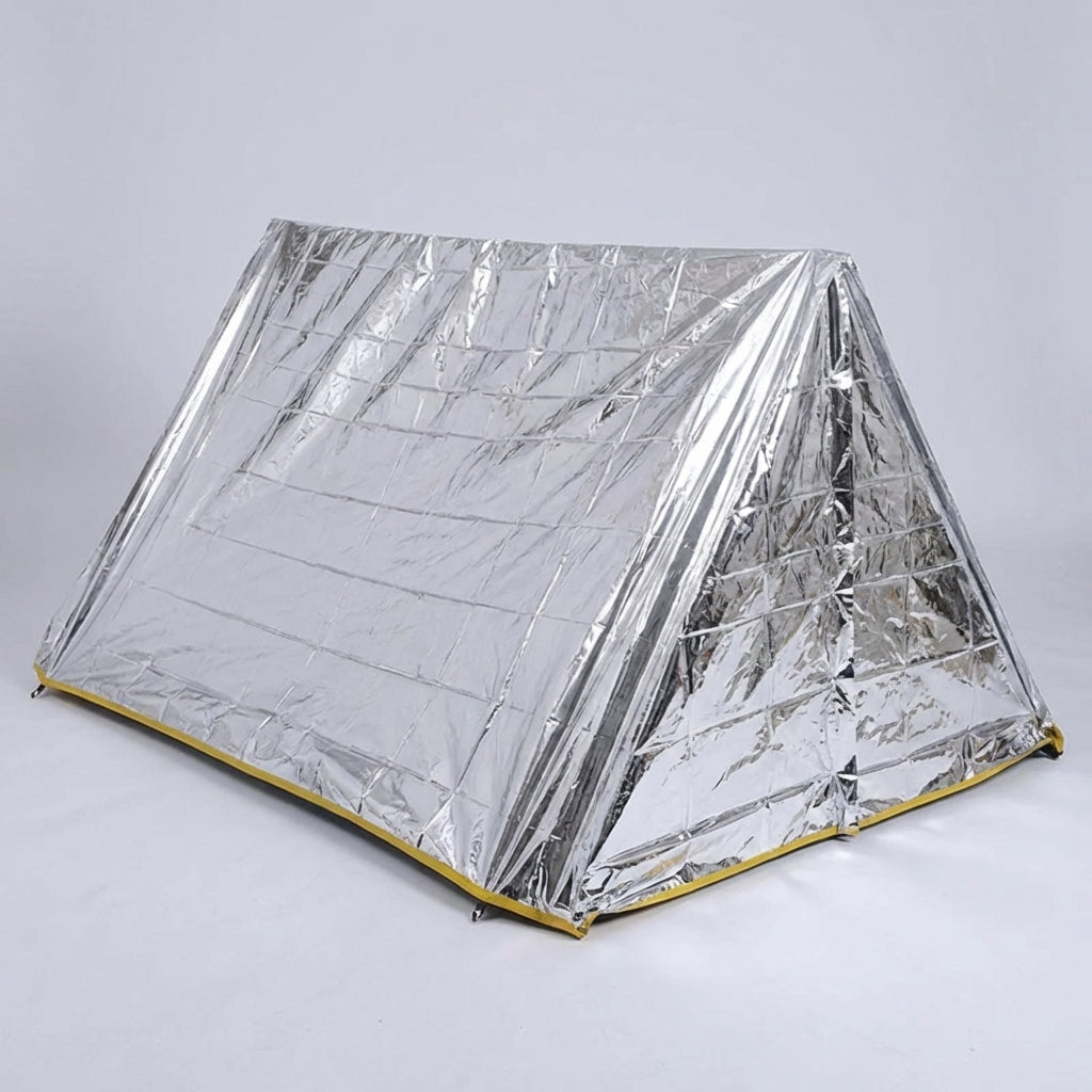 Faltbarer Notunterstand für Outdoor und Survival, reflektierend, leicht