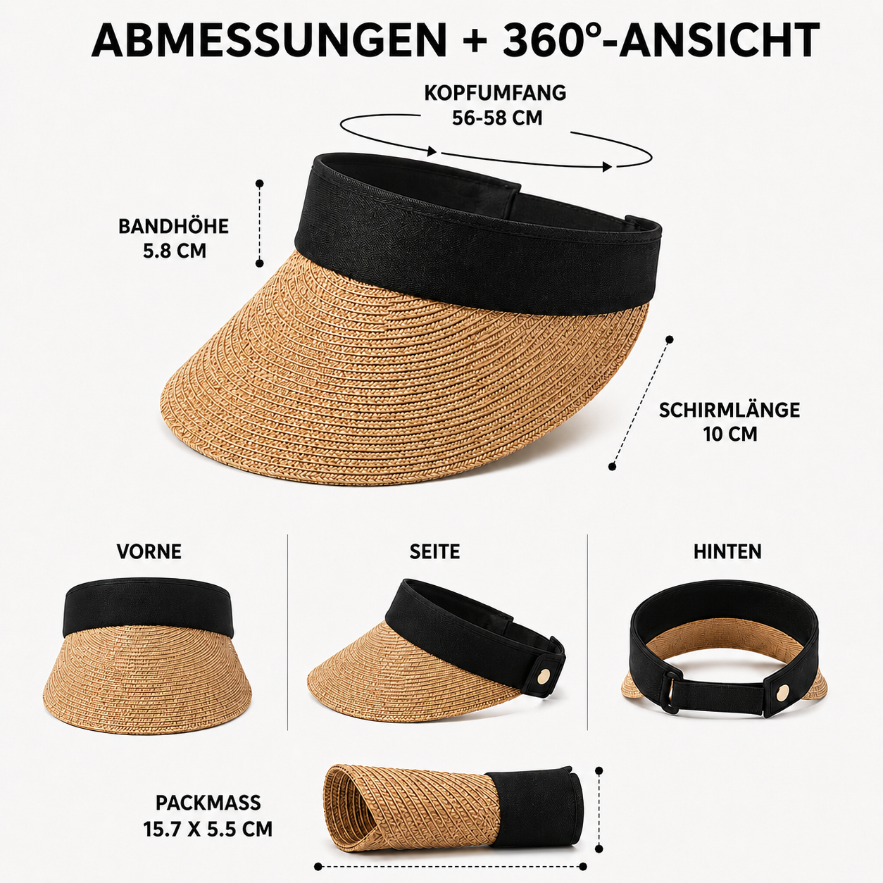 Nordspur | Aviona Breitrandige Sommeraccessoires