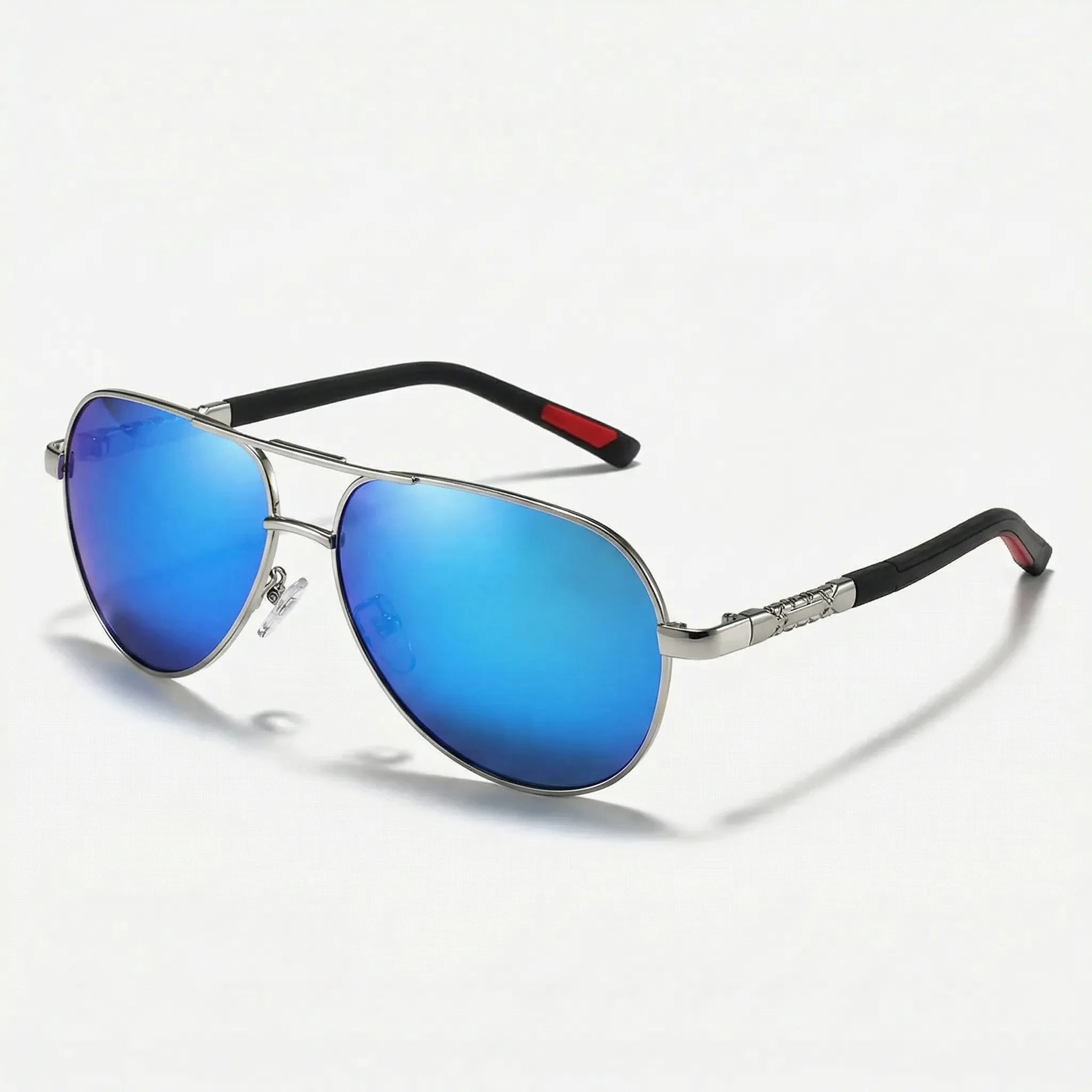 Aviator Sonnenbrille polarisiert verspiegelt Retro Design Herren