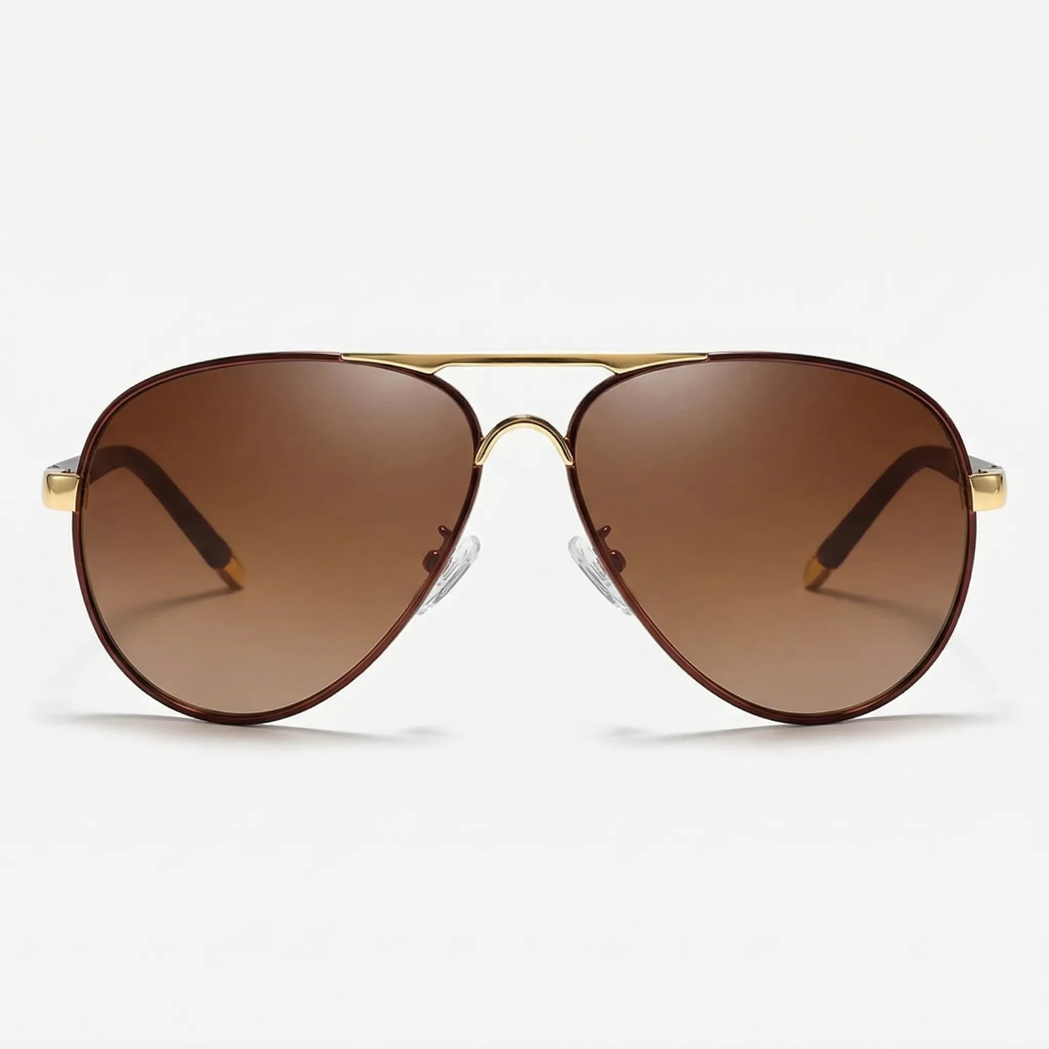Pilotensonnenbrille polarisiert HD-Gläser Aviator-Stil Herren