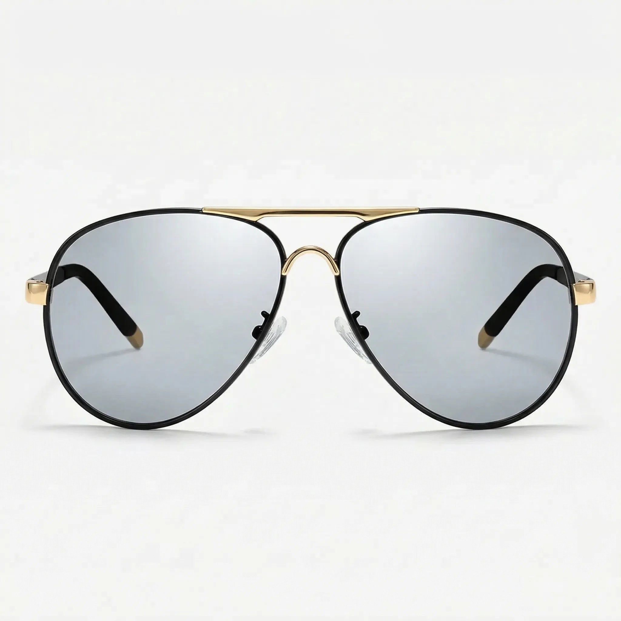 Pilotensonnenbrille polarisiert HD-Gläser Aviator-Stil Herren
