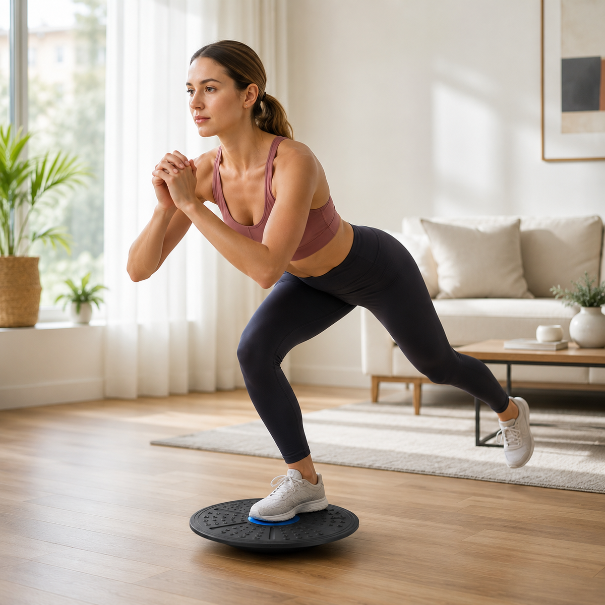 Nordspur | Balansphere Rund-Balanceboard aus Gummi