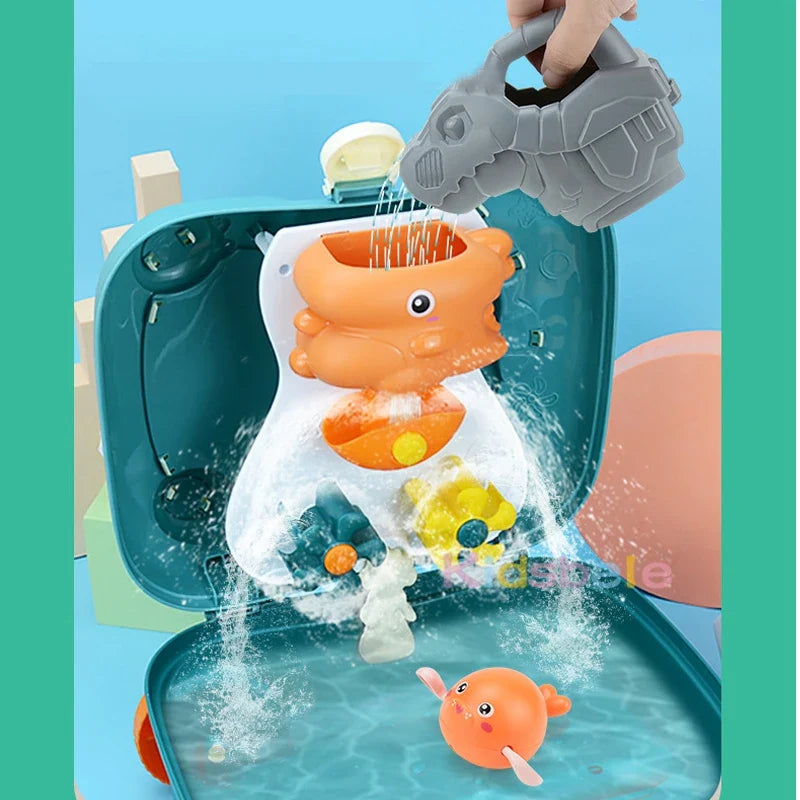 Kinder Sand- und Wasserspielzeug Set für Strand und Badewanne